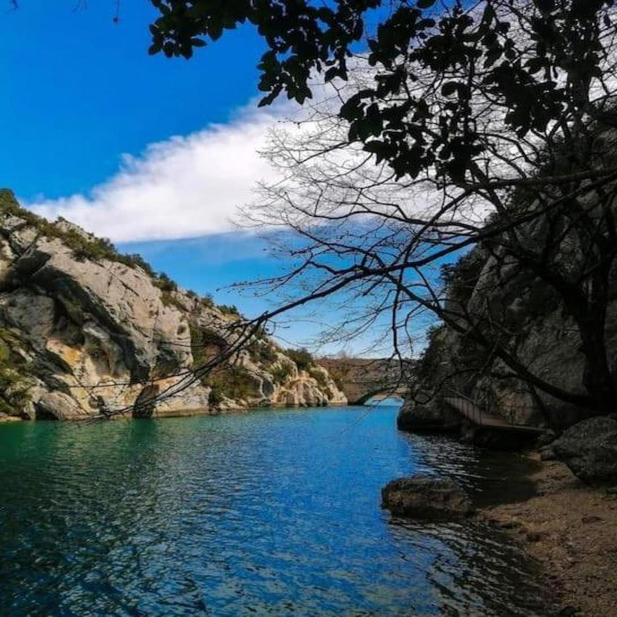 La Roulotte Du Verdon Quinson Buitenkant foto